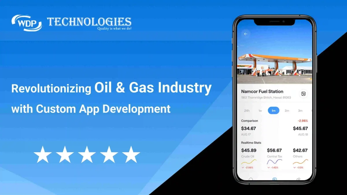 Oil & Gas Industry with Custom App Development